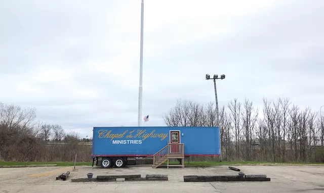 Empty Trucker’s Chapel at the Road Ranger Travel Center in Princeton, Illinois, on Monday afternoon, April 6. - CHET GORDON