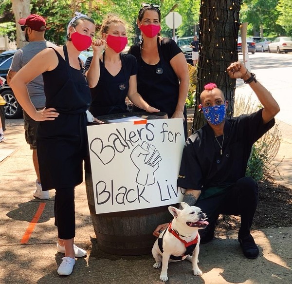 Bakers for Black Lives represents a collective action of several prominent members of the area's pastry community to show support for the civil rights movement. - COURTESY HANNAH KERNE