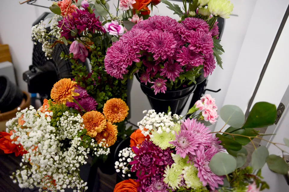 Boyle believes everyone should be able to afford flowers. - PHUONG BUI