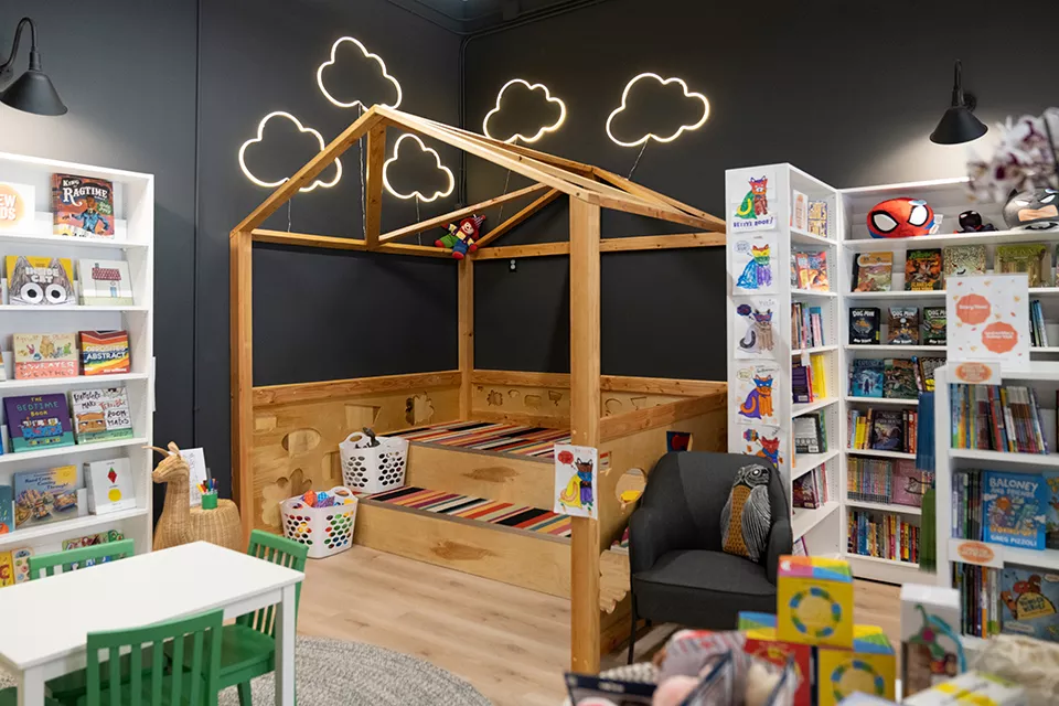 The Webster Groves home of Betty’s Books has graphic books and fun spaces for readers of all levels and interests. - MADYSON DIXON