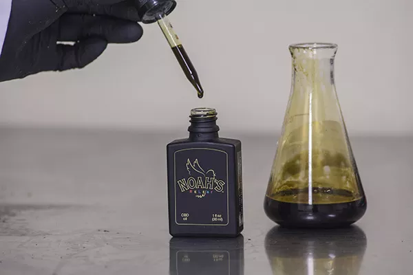 BeLeaf's main product is Noah's ReLeaf, an oil made from the CBD harvested from cannabis plants. - SARA BANNOURA