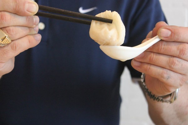 Soup dumplings made by Private Kitchen's Lawrence Chen. - PHOTO BY CHERYL BAEHR