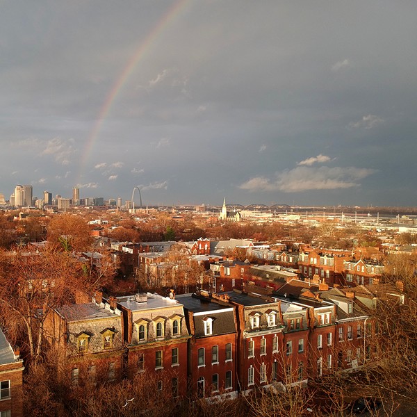 20 Photos of the Amazing Rainbow in St. Louis Yesterday | Arts Blog