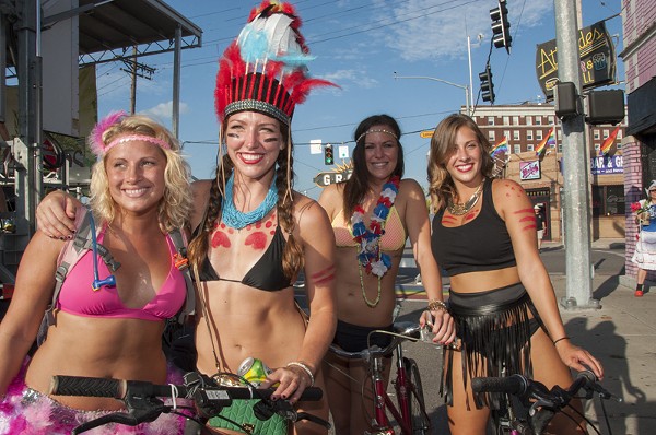 World Naked Bike Ride hits the streets of St. Louis sorted by. 