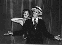 Kari Ely and Dean Christopher in Always Leave 'em Laughing: The Rise and Fall of Vaudeville