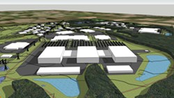 A rendering of the STAMP site in Genesee County. - PROVIDED IMAGE
