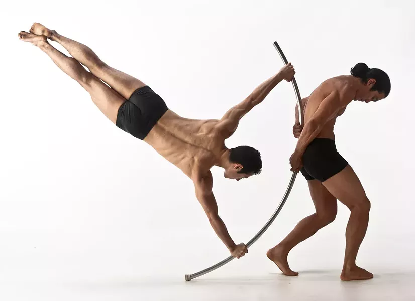 Award-winning dance company Pilobolus has sold out its previous performances at Nazareth College Arts Center. It returns this weekend for a third engagement. - PHOTO BY JOHN KANE
