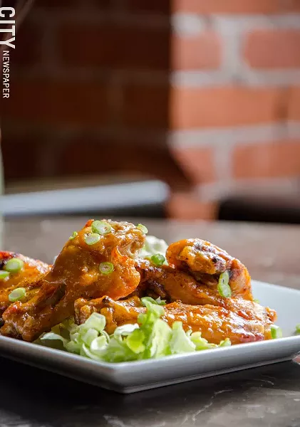 Banzai wings. - PHOTO BY MARK CHAMBERLIN