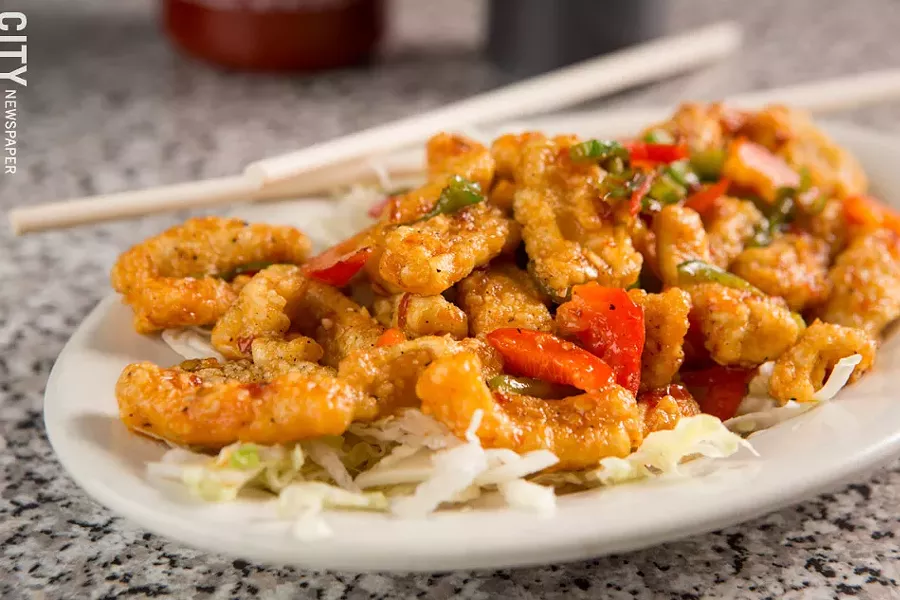 Crispy squid at SEA Restaurant. - PHOTO BY JOHN SCHLIA