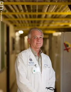 Dr. Michael Keefer - PHOTO BY JOHN SCHLIA