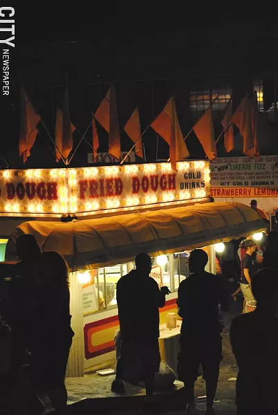 Fried dough stands can be found in a plethora of locations throughout the New York State Fair. - PHOTO BY MATT DETURCK