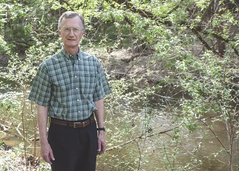 George Thomas of the Center for Environmental Initiatives says that planned Genesee River cleanup work is a step in the right direction. - PHOTO BY ASHLEIGH DESKINS