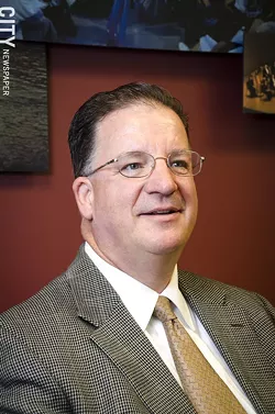 Greater Rochester Enterprise President and CEO Mark Peterson. - PHOTO BY MARK CHAMBERLIN