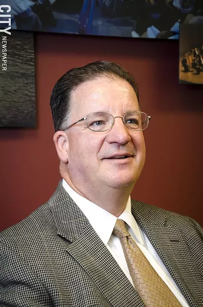 Greater Rochester Enterprise President and CEO Mark Peterson. - PHOTO BY MARK CHAMBERLIN