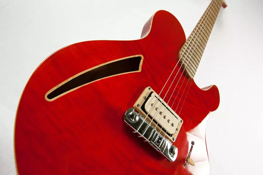 Guitar by Bruton Guitars - PHOTO COURTESY SHAWN GOODWIN