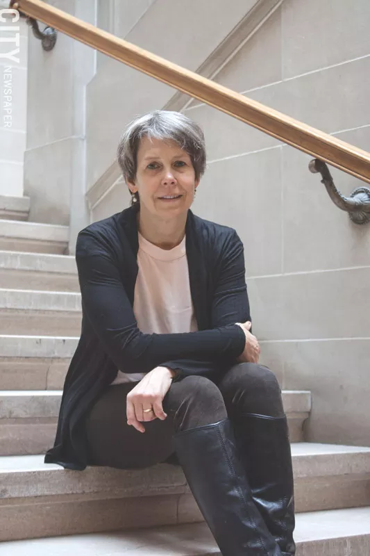 Joanna Scott is the director of The Inspiration Project, a program that works with adults with special needs to provide opportunities for literary expression. - PHOTO BY ASHLEIGH DESKINS