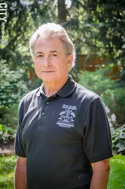 John Ninfo is a trail guide at Ganondagan, and the building - committee chairperson for the Seneca Art and Culture Center. - PHOTO BY MARK CHAMBERLIN