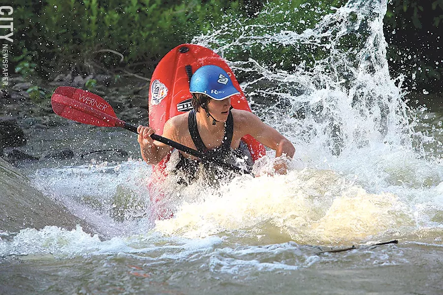 Kayak at Lock 32. - FILE PHOTO