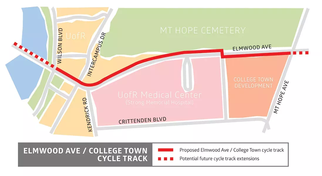 Map by Matt DeTurck / Data courtesy City of Rochester