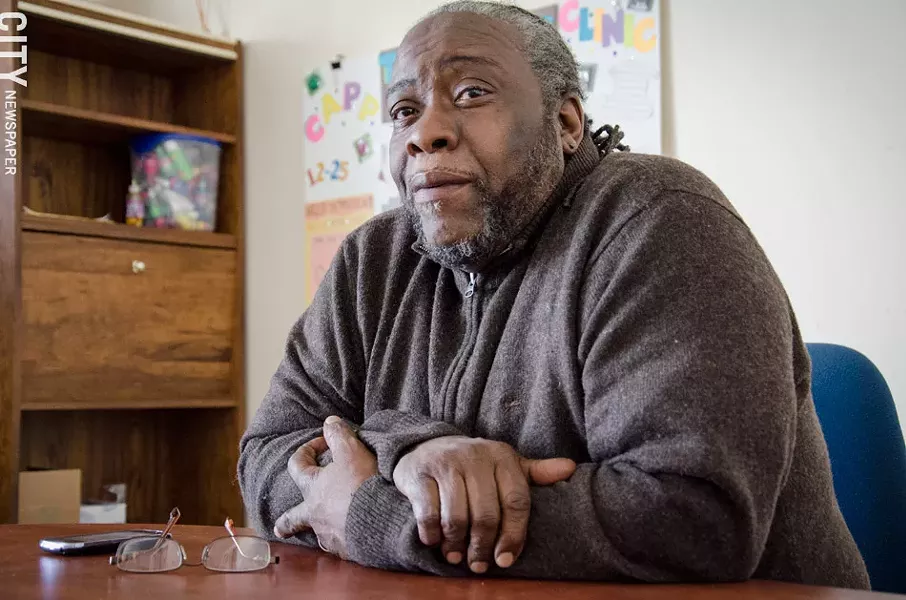 Nate Brown says being a nurturer is in his DNA. - PHOTO BY MARK CHAMBERLIN