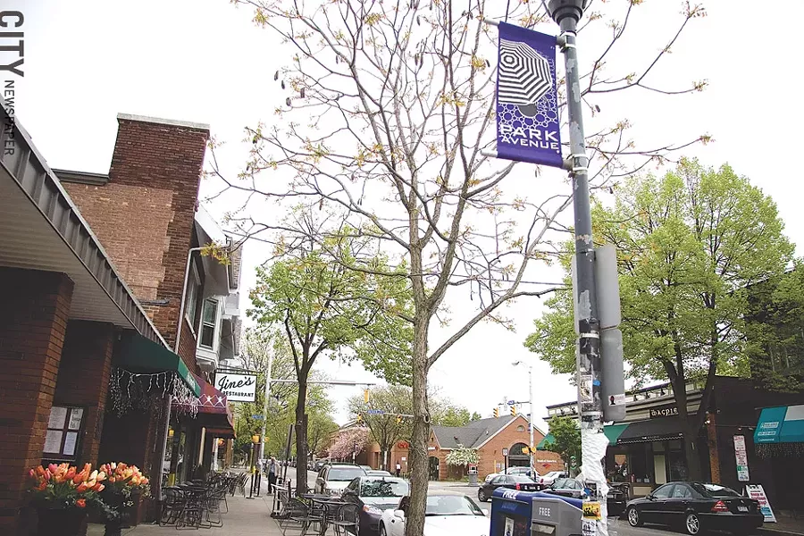Park Avenue's close shops - encourage walkability through the community. - FILE PHOTO