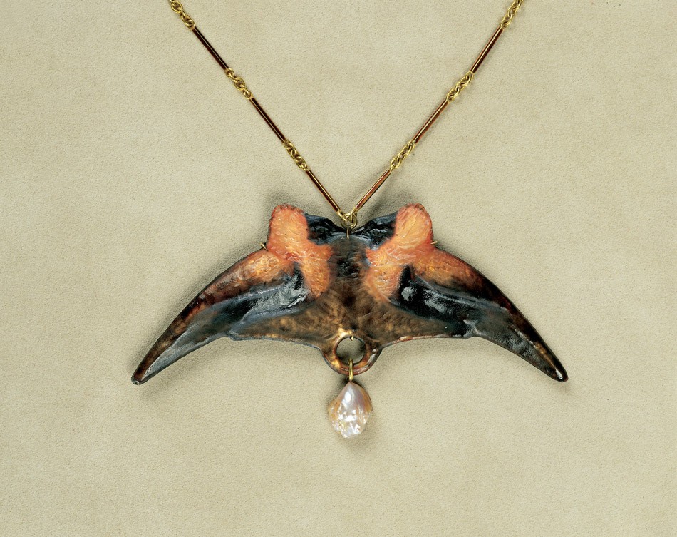 Pendant from “René Lalique: Enchanted by Glass,” on display at Corning Museum of Glass through January 4, 2015. - PHOTO PROVIDED