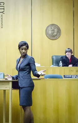 Rochester Teen Court proceedings are adjudicated by a City Court justice. - PHOTO BY MARK CHAMBERLIN