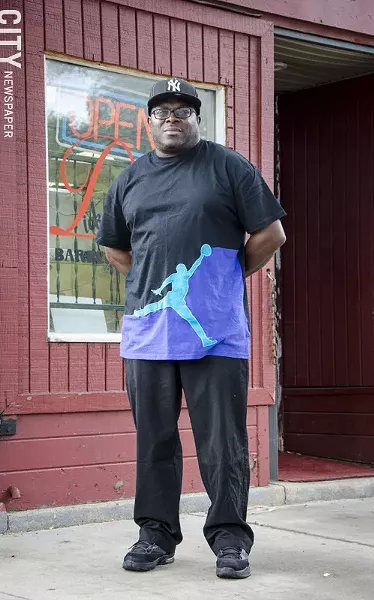 Sherman Dickerson, president of the Joseph Avenue Business Association. - PHOTO BY MARK CHAMBERLIN
