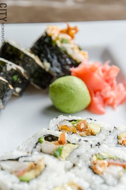 Sushi. - PHOTO BY MARK CHAMBERLIN
