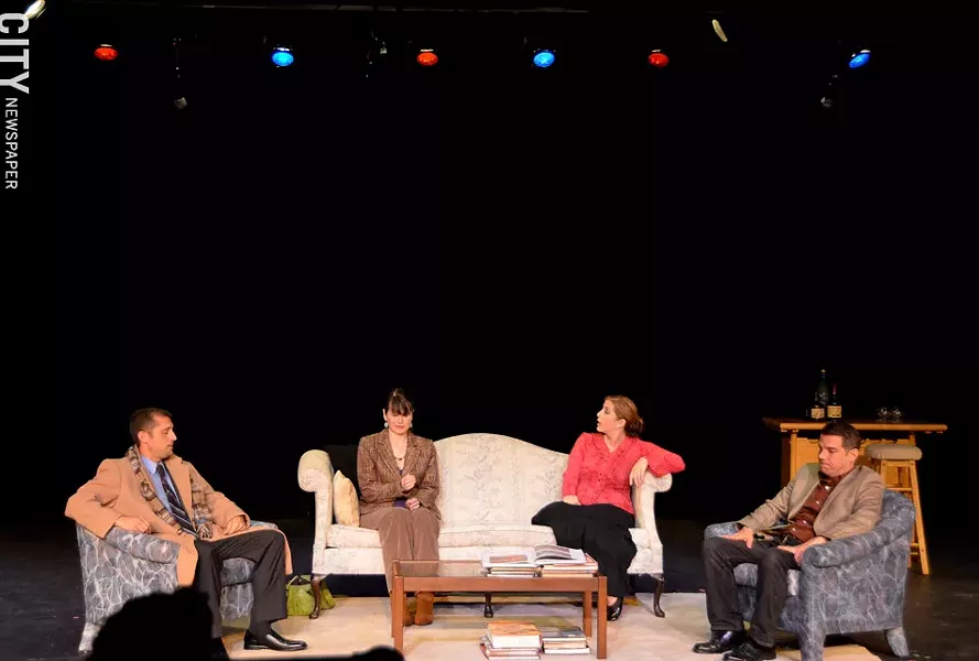The cast of "God of Carnage" - PHOTO BY MATT DETURCK