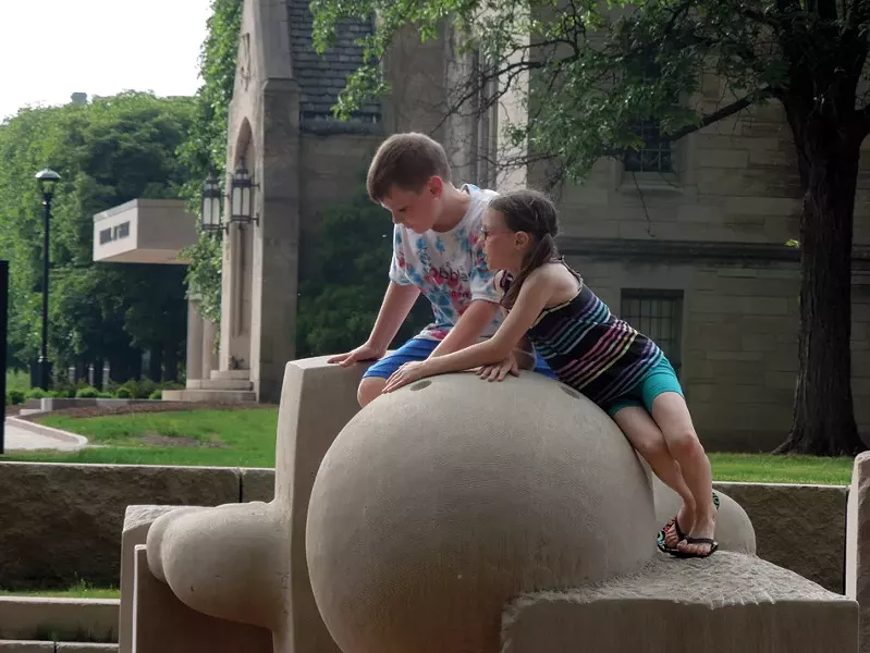 The Centennial Sculpture Park has opened MAG's grounds to more public interaction. - PHOTO COURTESY THE MEMORIAL ART GALLERY