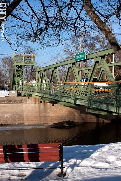 The Erie Canal in Spencerport, which is located in Ogden. - FILE PHOTO