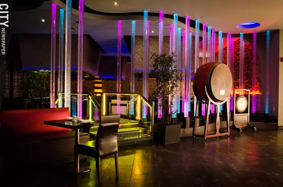 The interior at Umi. - PHOTO BY MARK CHAMBERLIN
