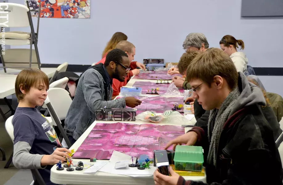 The Rochester Boardgaming Society meets at Milennium Games the third Saturday of every month. - PHOTO BY MATT DETURCK