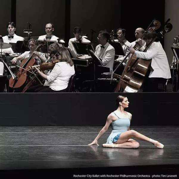 The Rochester City Ballet will perform with the Rochester Philharmonic Orchestra on Friday, May 8, and Saturday, May 9. - PHOTO BY TIM LEVERETT