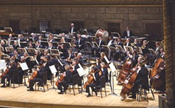 The Rochester Philharmonic Orchestra (bottom) will perform Handel's "Messiah" on Saturday, December 13. - PHOTO PROVIDED