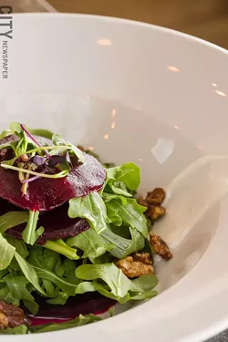 The rockin' beet salad - PHOTO BY JOHN SCHLIA