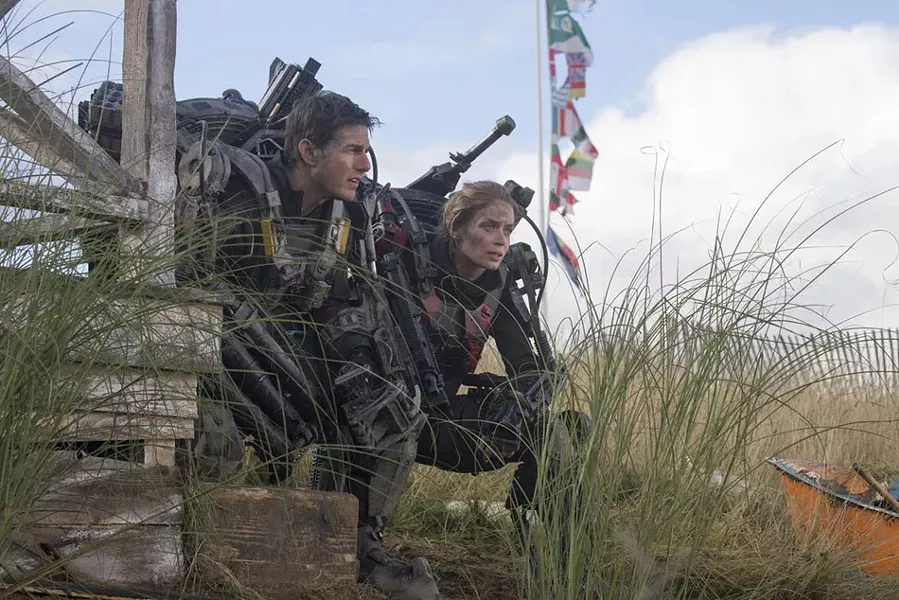 Tom Cruise and Emily Blunt in "Edge of Tomorrow." - PHOTO COURTESY WARNER BROS. PICTURES