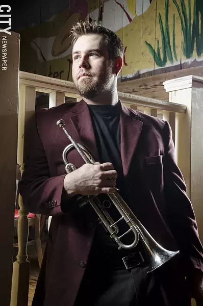 Trumpeter Jamie Gibbs will perform with the Great Lakes Wind Symphony when it makes its debut on Saturday - PHOTO BY MARK CHAMBERLIN