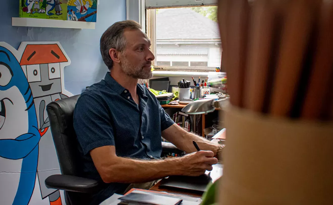 Robot and shark vs zombie donuts: Here's the serious message behind a silly kids book