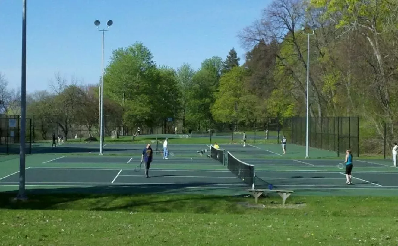 Best Public Tennis Courts: Cobbs Hill Park