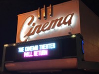 Cinema Theater reopens Friday with full bar, fancy eats, and no cats