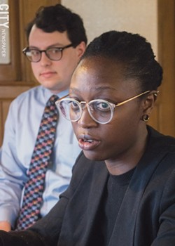 Alliance leaders Matt DeLaus, left, and Stanley Martin - PHOTO BY REN&Eacute;E HEININGER