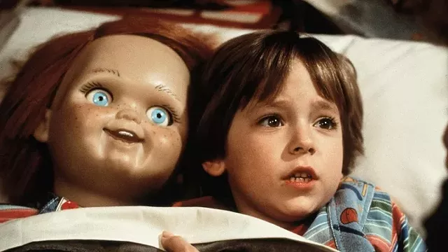 Andy (Alex Vincent) and his "friend till the end,' - Chucky in the original "Child's Play." - PHOTO COURTESY MGM HOME ENTERTAINMENT