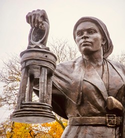 The Harriet Tubman statue in Auburn. - CREDIT NEW YORK STATE EQUAL RIGHTS HERITAGE CENTER