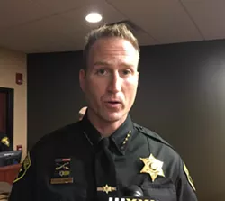 Livingston County Sheriff Thomas Dougherty - PHOTO BY JAMES BROWN, WXXI NEWS