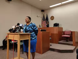 Rochester City Court Judge Teresa Johnson said a new housing part of the court is meant to help address the needs of Rochester citizens. Johnson is the supervising judge for Rochester City Court. - PHOTO BY JEREMY MOULE