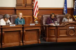 City Council members vote on appointments to the new Police Accountability Board. - PHOTO BY GINO FANELLI