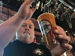 Dean Jones, brewmaster at Genesee's Pilot Brewery - FILE PHOTO