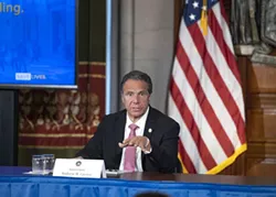 Governor Andrew Cuomo at his daily briefing June 11, 2020. - PHOTO PROVIDED BY GOVERNOR CUOMO'S OFFICE